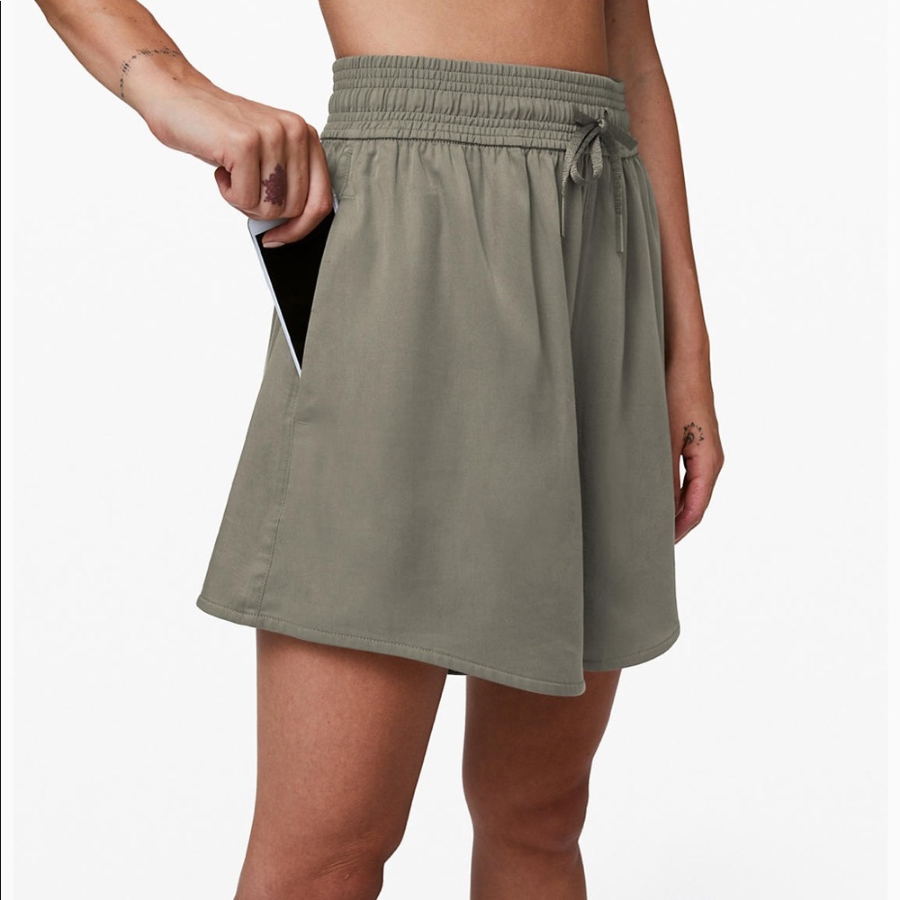 Lululemon “feeling femme” shorts